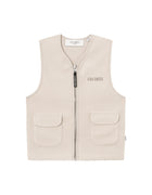 Les Deux Duncan Pile vest kids - Light Sand