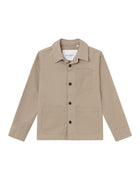 Les Deux Jason Twill Overshirt kids - Desert Taupe