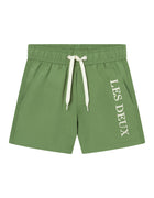 Les Deux Logo swim shorts Kids - Vineyard Green