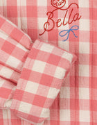 RHW X KS Bella jakke - peach blossom check