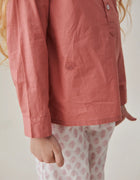 Skall Studio Lucca Shirt musling - Dusty Rose