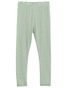 Serendipity Stripe Leggings - Ivy/Offwhite-melange