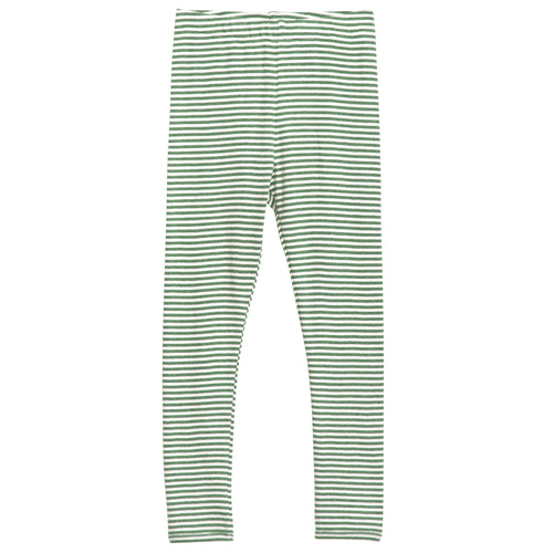 Serendipity Stripe Leggings - Ivy/Offwhite-melange