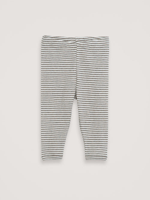 Serendipity stripe leggings - taupe