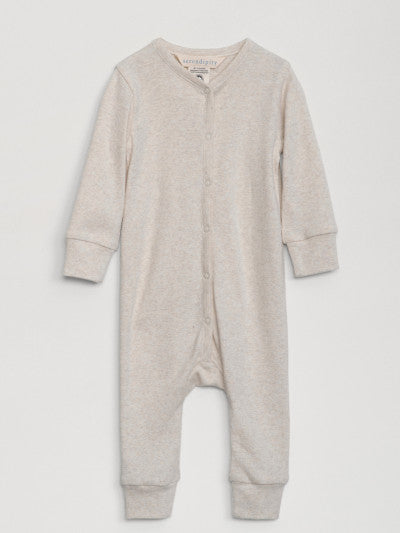 Serendipity baby suit - shell melange