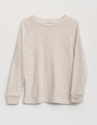 Serendipity raglan tee - shell melange