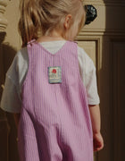 RHW X KS Lettre overalls - stripe lupino