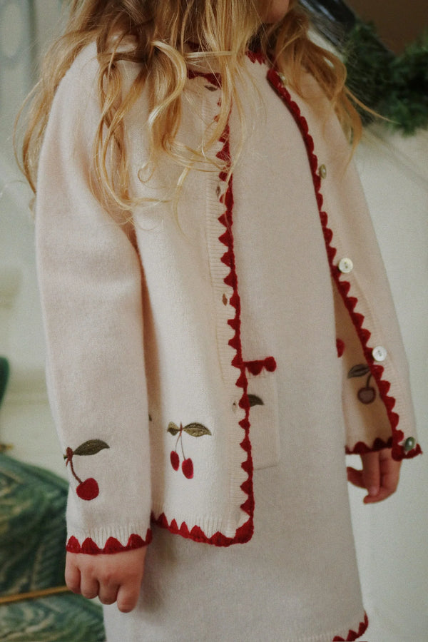Konges sløjd colette cardigan - off white