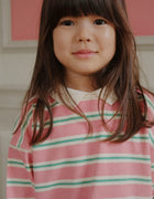 Konges sløjd spotty polo - blush bound stripe