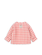 RHW X KS Bella jakke - peach blossom check