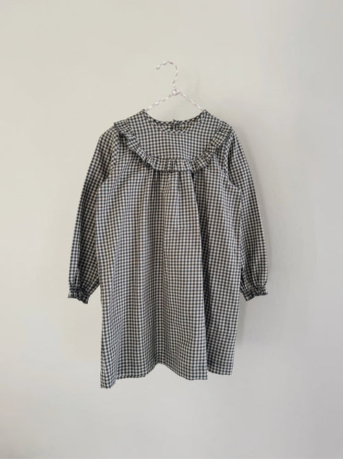 Lalaby Noey dress forest check (kids)
