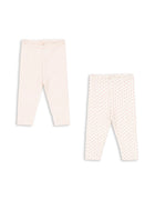 Fanga 2 pak bello leggings - Punto rosa