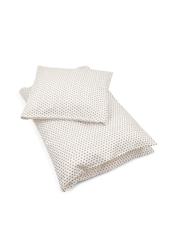 Fanga bellini baby sengetøj 70x100cm - punto blu