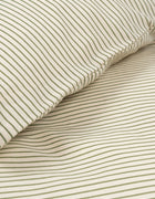 Konges sløjd strand havet baby sengetøj 70x100 - tea stripe