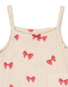 Konges sløjd minnie strop body - rosie bow