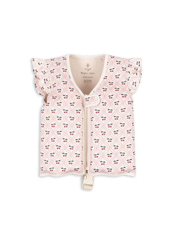 Konges sløjd Avery svømmevest - cherry pink motif