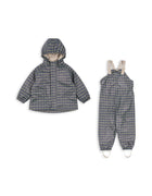 Konges sløjd rainy palme regnsæt - laurel blue check