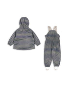 Konges sløjd rainy palme regnsæt - laurel blue check
