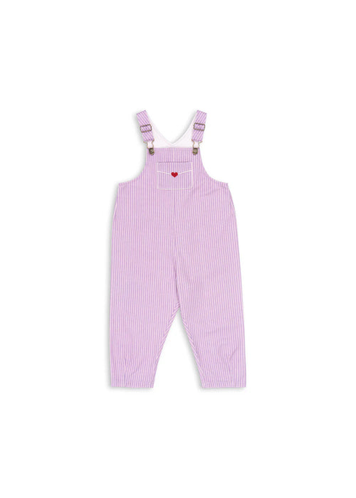 RHW X KS Lettre overalls - stripe lupino