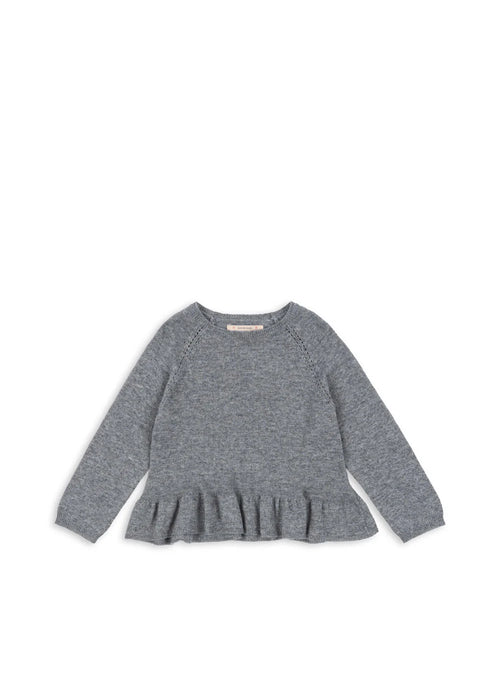 Konges sløjd cathy sweater - grey melange