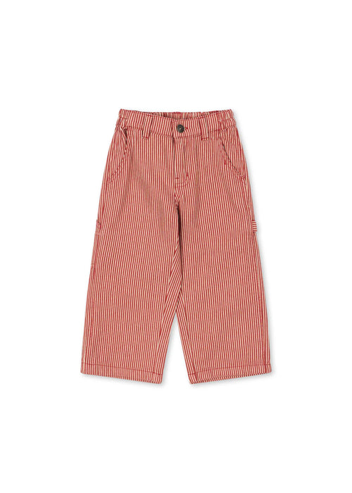 Konges sløjd luc bukser - milk rouge stripe