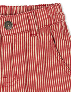 Konges sløjd luc bukser - milk rouge stripe