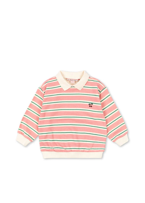 Konges sløjd spotty polo - blush bound stripe