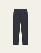 Les Deux Patrick linen bukser - dark navy