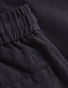 Les Deux Patrick linen bukser - dark navy