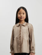 Skall Musling Primrose Shirt - Roasted Brown