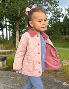 Livly Leah Quilted jakke - light mauve