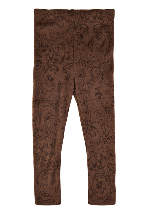 Soft Gallery Uld leggings - Cacao brown