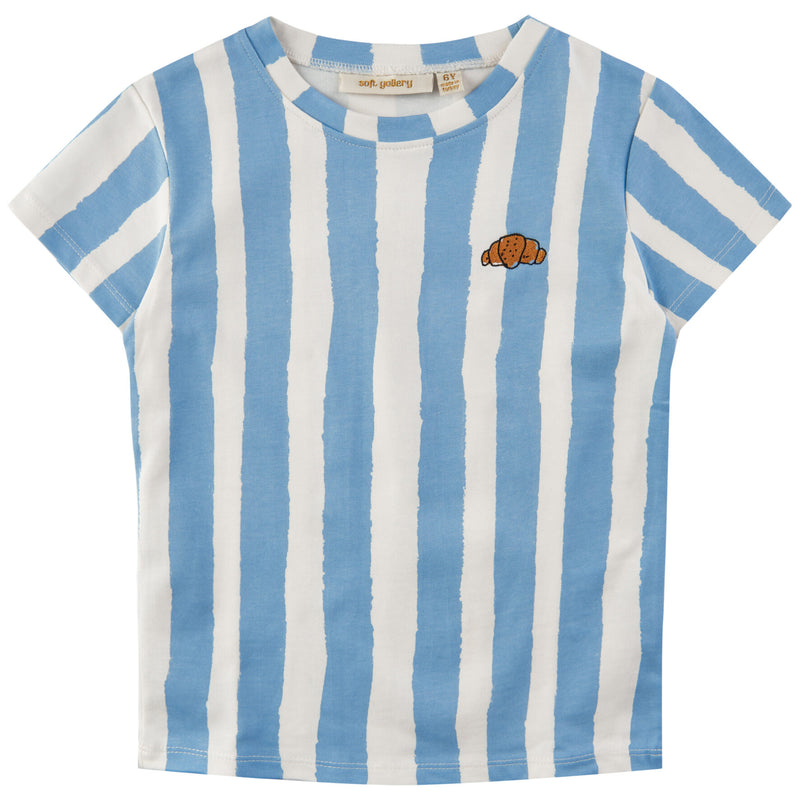 Soft Gallery SGBass Stripes T-shirt - Gardenia