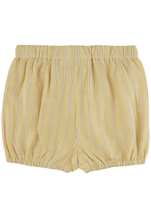 Soft Gallery SGBpip stripe frill bloomers - Amber Yellow