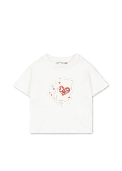 RHW X KS Jack tshirt - antique white