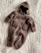 Lalaby teddy onesie - chocolate