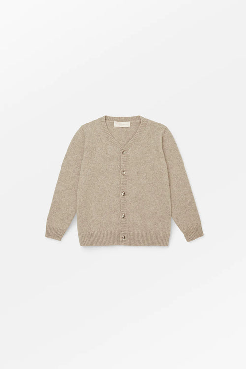 Skall Musling Merino Cardigan - Beige