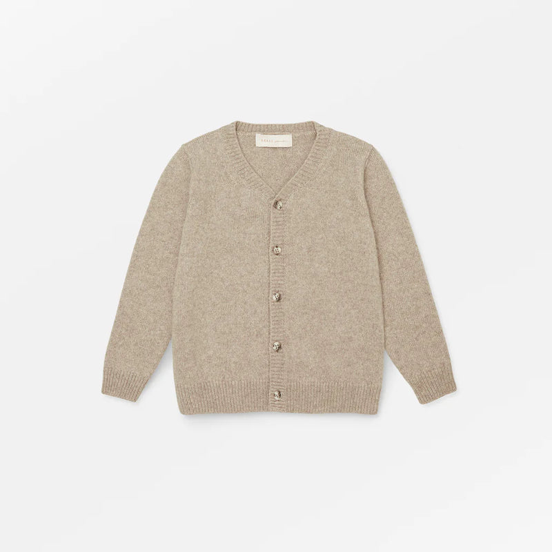 Skall Musling Merino Cardigan - Beige