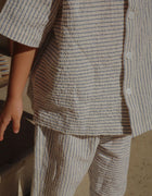 RHW X KS Duo bukser - stripe bluie