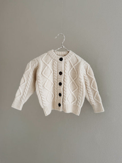 Lalaby Coby cardigan natural (baby)