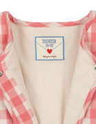RHW X KS Bella jakke - peach blossom check