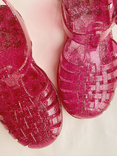 Konges sløjd Nea glitter sandal - sangria