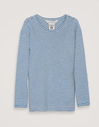 Serendipity bluse stripe - azur/ecru