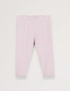 Serendipity stripe leggings - lilac/offwhite