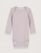 Serendipity stripe body - lilac/offwhite