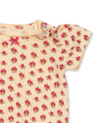 Konges sløjd minnie puff sleeve body - rosie sorbet