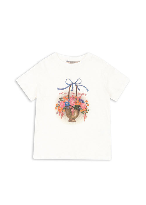 Konges sløjd Era tshirt - off white/basket