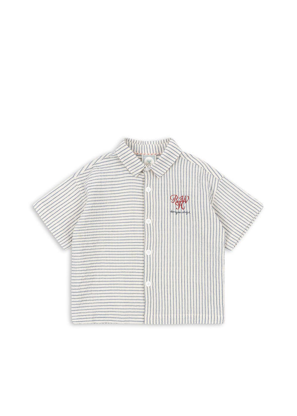 RHW X KS Duo skjorte - stripe bluie