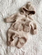 Lalaby teddy onesie - oat