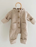 Lalaby teddy onesie - oat